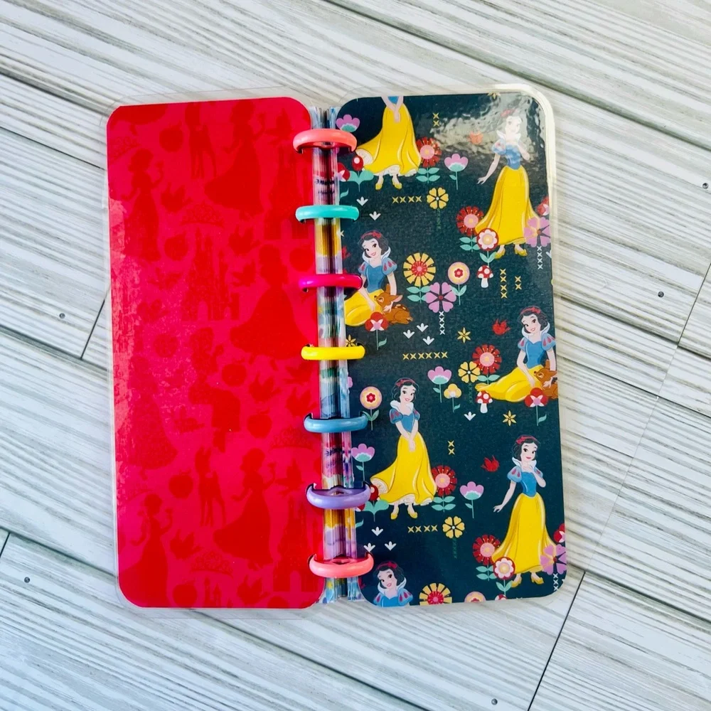 Happy planner skinny mini size weekly layout Disney Princess Snow White